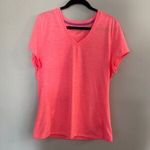 Women's MTA Sport Pink V-Neck Top